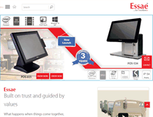 Tablet Screenshot of essae.com